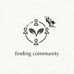 Finding Community (Feb '25) - logo